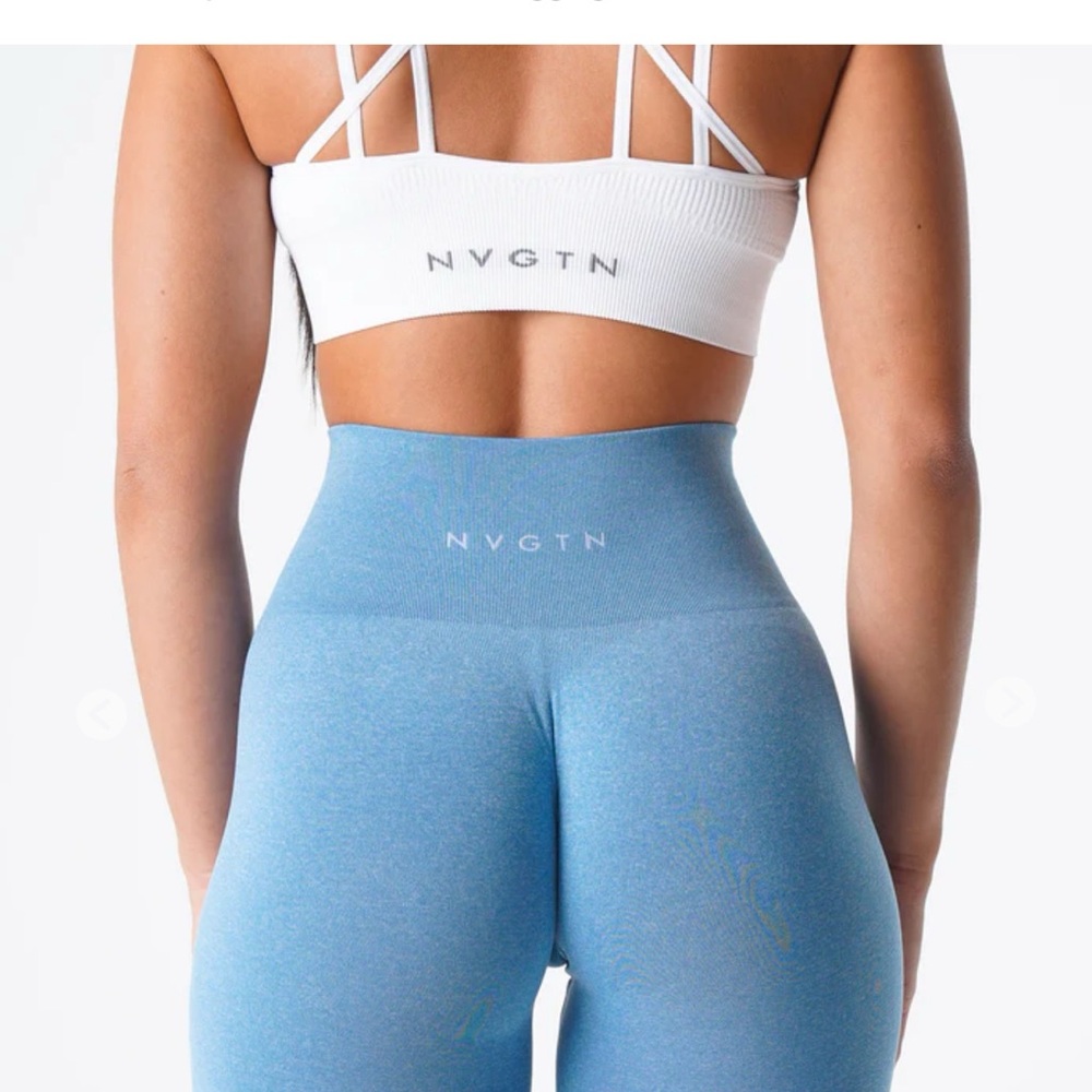 NVGTN Sky Blue High-Rise Leggings